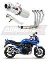 sistema de escape completo con silenciador DOMINATOR Full System redondo compatible con la motocicleta Suzuki GSF 650 BANDIT N /
