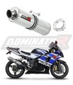 exhaust muffler DOMINATOR Bolt on ROUND fits the motorcycle Suzuki GSXR 1000 K1   K4 2001   2004 6