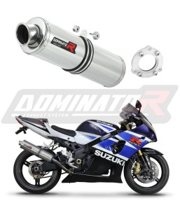 Suzuki GSXR 1000 K1 - K4 2001 - 2004 Silenciador Escape Bolt-on ST + dB killer medium