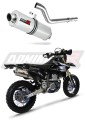 DR-Z DRZ 400 S SM EXHAUST Suzuki Muffler Auspuff Sportauspuff Silencer Echappement Silencieux Scarico Scarichi Escape Wydech Tłumik OVAL 2000 - 2019 DOMINATOR x