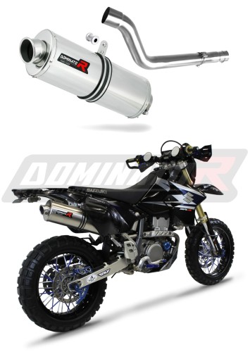 escape silenciador DOMINATOR oval compatible con la motocicleta Suzuki DRZ 400 SM S  7