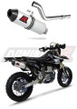 escape silenciador DOMINATOR MX2 compatible con la motocicleta Suzuki DRZ 400 SM S  7