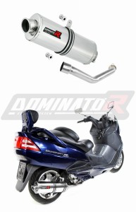 Suzuki BURGMAN 400 1998 - 2002 Silenciador Escape OV + dB killer medium