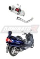 escape silenciador DOMINATOR GP1 compatible con la motocicleta Suzuki BURGMAN 400 1998  2002 6