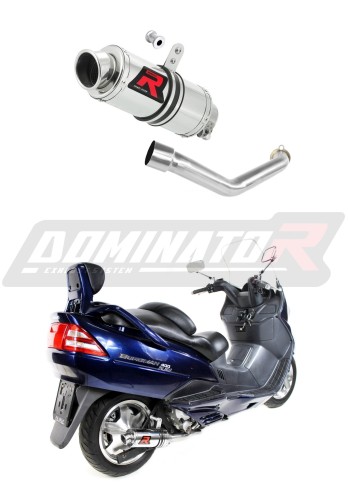 escape silenciador DOMINATOR GP1 compatible con la motocicleta Suzuki BURGMAN 400 1998  2002 6