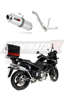 Suzuki DL 650 V Strom 2007 - 2011 Silenciador Escape OV + dB killer medium