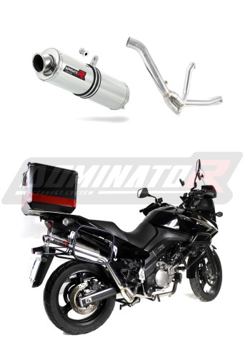 wydech tłumik DOMINATOR Okrągły pasujący do motocykla Suzuki DL 650 V Strom 2007 - 2011 5