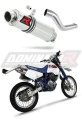 escape silenciador DOMINATOR redondo compatible con la motocicleta DR 350 1990  1999 6