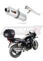 escape silenciador DOMINATOR oval compatible con la motocicleta Suzuki GSX 750 INAZUMA 1997  2003 5