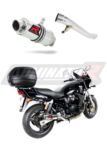 escape silenciador DOMINATOR GP1 compatible con la motocicleta Suzuki GSX 750 INAZUMA 1997  2003 5