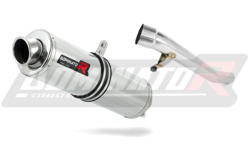escape silenciador DOMINATOR redondo compatible con la motocicleta Suzuki GSX 1200 INAZUMA 1999  2000 3