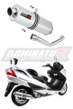escape silenciador DOMINATOR oval compatible con la motocicleta Suzuki BURGMAN 400 2003  2006 5