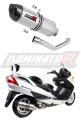escape silenciador DOMINATOR HP1 compatible con la motocicleta Suzuki BURGMAN 400 2003  2006 5