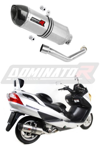 escape silenciador DOMINATOR HP1 compatible con la motocicleta Suzuki BURGMAN 400 2003  2006 5