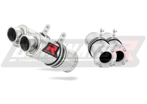 Suzuki SV 1000 S 2003 - 2007 Silenciador Escape GP1 + dB killer medium