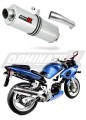 exhaust muffler DOMINATOR oval fits the motorcycle Suzuki SV 650 S 1999   2002 5