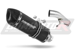 Suzuki GSX 1250 FA 2010 - 2016 Silenciador Escape HP1 NEGRO + dB killer medium