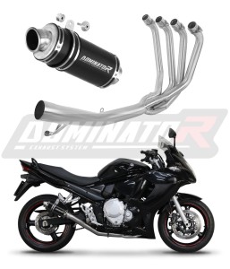 Suzuki GSX 1250 FA 2010 - 2016 Sistema de escape Colector Silenciador GP1 NEGRO + dB killer