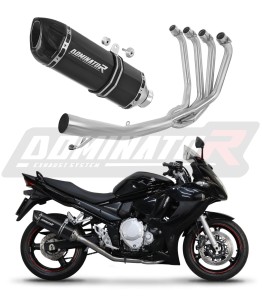 Suzuki GSX 1250 FA 2010 - 2016 Sistema de escape Colector Silenciador HP1 NEGRO + dB killer