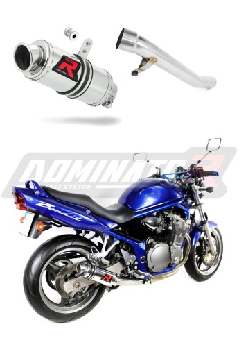 exhaust muffler DOMINATOR GP 1 fits the motorcycle GSF 600 N / S BANDIT 2000   2004 5