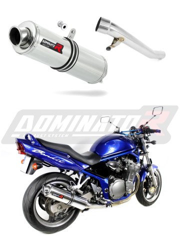 exhaust muffler DOMINATOR ROUND fits the motorcycle Suzuki GSF BANDIT 600 2000   2004 5