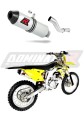 RMZ RM-Z 450 EXHAUST Suzuki Muffler Auspuff Sportauspuff Silencer Echappement Silencieux Scarico Scarichi Escape Wydech Tłumik Carbon Tip MX 2013 - 2018 DOMINATOR x