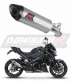 Suzuki GSX-S GSXS 1000 2015 - 2020 EXHAUST Muffler Auspuff Sportauspuff Silencer Echappement Silencieux Scarico Scarichi Escape Wydech Tłumik HP8 DOMINATOR EXHAUST SYSTEM x