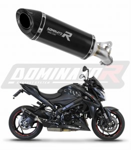 Suzuki GSX-S 1000 / F 2015 - 2020 Silenciador Escape HP8 NEGRO + dB killer medium