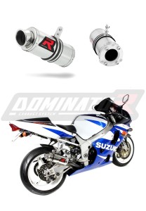 Suzuki GSXR 750 K1 K5 2001 - 2005 Silenciador Escape GP1 + dB killer medium