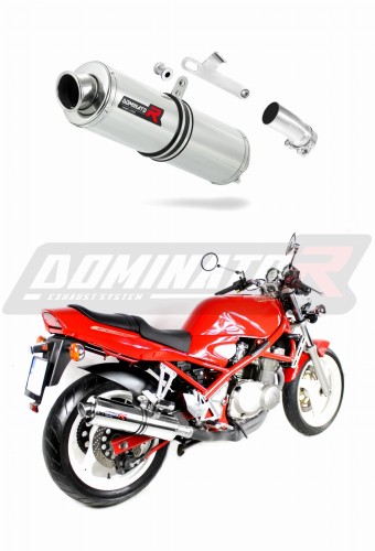 escape silenciador DOMINATOR redondo compatible con la motocicleta Suzuki GSF BANDIT 400 1991  1995 7