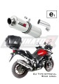 escape silenciador DOMINATOR homologado redondo compatible con la motocicleta DL 1000 VSTROM 2014  2016 5