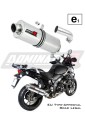 escape silenciador DOMINATOR homologado OVAL compatible con la motocicleta DL 1000 VSTROM 2017  2020 5