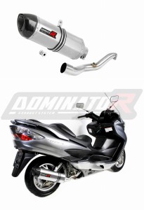 Suzuki BURGMAN 400 2007 - 2016 Silenciador Escape HP1 + dB killer medium