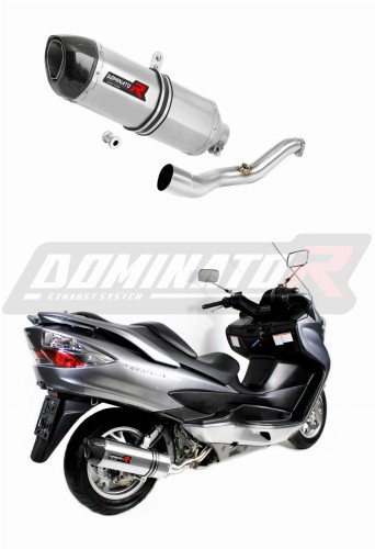 escape silenciador DOMINATOR HP1 compatible con la motocicleta Suzuki BURGMAN 400 2007  2016 6