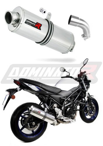exhaust muffler DOMINATOR OV fits to Suzuki SV 650 2016  2023 5