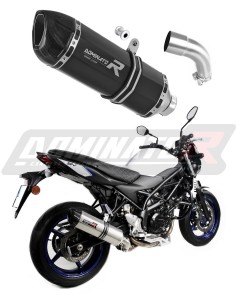 Suzuki SV 650 2016 - 2023 Silenciador Escape HP1 NEGRO + dB killer medium