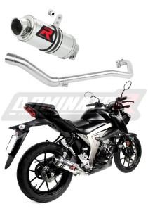 Suzuki GSX S 125 2017 - 2019 Sistema de escape Colector Silenciador GP1 + dB killer medium