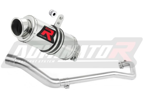 sistema de escape completo con silenciador DOMINATOR Full System GP1 compatible con la motocicleta Suzuki GSX R 125 2017  2019 3