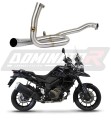 SUZUKI DL 1050 V-strom 2020 - 2021 Exhaust Cat Eliminator Catalyst Catalytic Converter Linkpipe Decat De-cat Downpipe DOMINATOR x