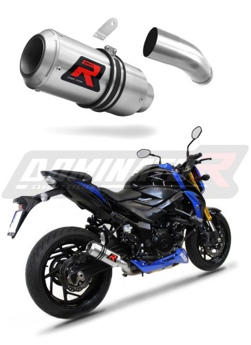 escape silenciador DOMINATOR GP compatible con la motocicleta Suzuki GSXS 750 2017  2020 5