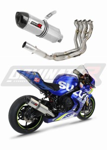Suzuki GSXR 1000 2017 - 2021 Sistema de escape Colector Silenciador HP1 + dB killer medium