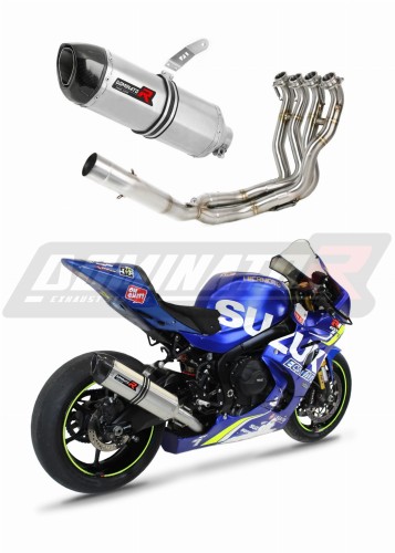 kompletny układ wydechowy z tłumikiem DOMINATOR Full System HP1 pasujący do motocykla Suzuki GSXR 1000 2017 - 2021 6
