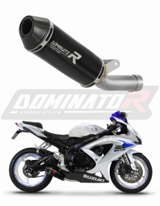 Suzuki GSXR 750 K8 K9 L0 2008 - 2010 Silenciador Escape HP3 NEGRO LOW LEVEL + dB killer medium