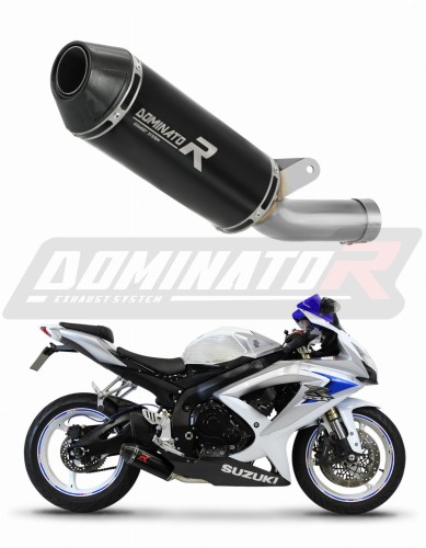 Suzuki GSXR 750 K8 K9 L0 2008 - 2010  wydech Tłumik HP3 BLACK LOW LEVEL + dB killer medium