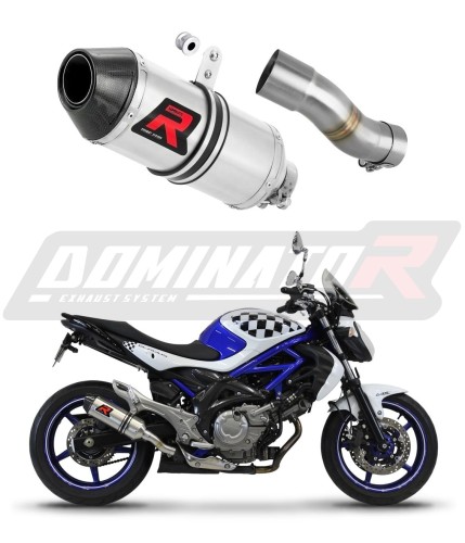 escape silenciador DOMINATOR HP3 compatible con la motocicleta Suzuki SFV 650 GLADIUS 2009  2015 6