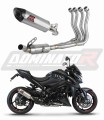 sistema de escape completo con silenciador DOMINATOR Full System HP8 compatible con la motocicleta Suzuki GSXS 1000 / F 2015  2020 6