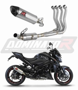 Suzuki GSX-S 1000 / F 2015 - 2020 Sistema de escape Colector Silenciador HP8 + dB killer medium