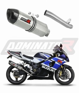 Suzuki GSXR 1000 K1 - K4 2001 - 2004 Silenciador Escape Slip-on HP1 + dB killer medium