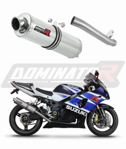 Suzuki GSXR 1000 K1 - K4 2001 - 2004 Silenciador Escape Slip-on ST + dB killer medium
