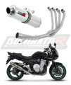 complete exhaust system with muffler DOMINATOR Full System ROUND fits to Suzuki GSF 1250 N / S BANDIT 2007  2016 7